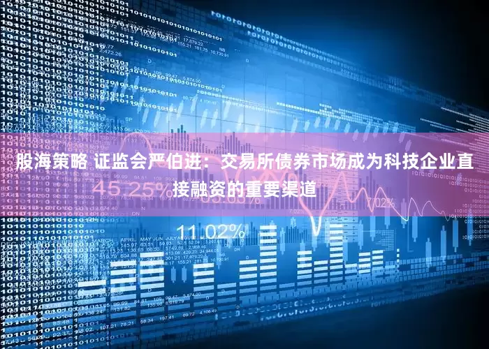 股海策略 证监会严伯进：交易所债券市场成为科技企业直接融资的重要渠道